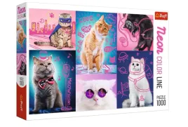 puzzle-1000-neon-color-line-super-cats-trefl