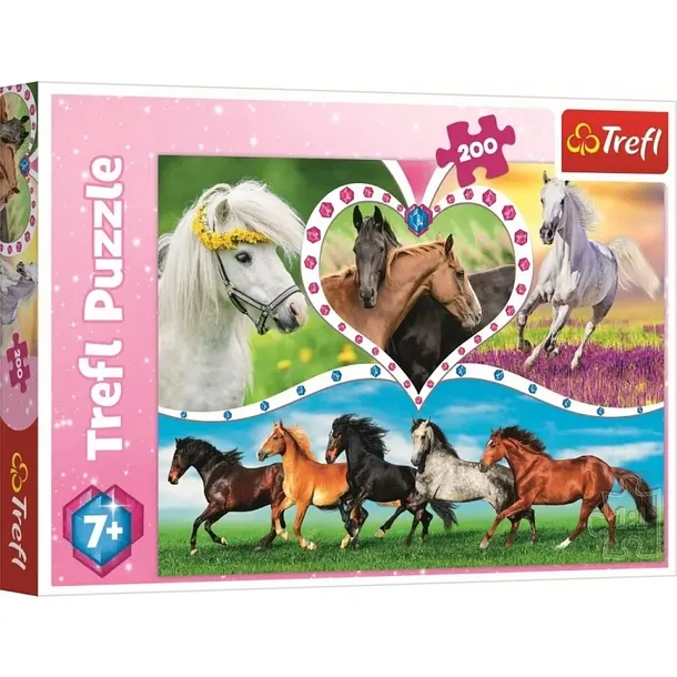 puzzle-200-piekne-konie-trefl-marka-trefl