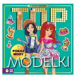 top-modelki-pokaz-mody-rysuj-koloruj-naklejaj