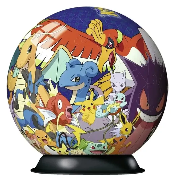 puzzle-3d-72-kula-pokemon-stan-nowy