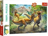 puzzle-160-walczace-tyranozaury-trefl-kolekcja-puzzle