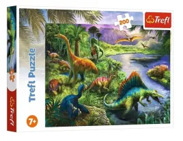 puzzle-200-drapiezne-dinozaury-trefl