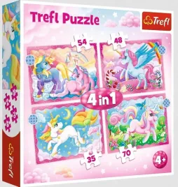 puzzle-4w1-jednorozce-i-magia-trefl