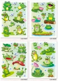 naklejki-3d-zabki-mix