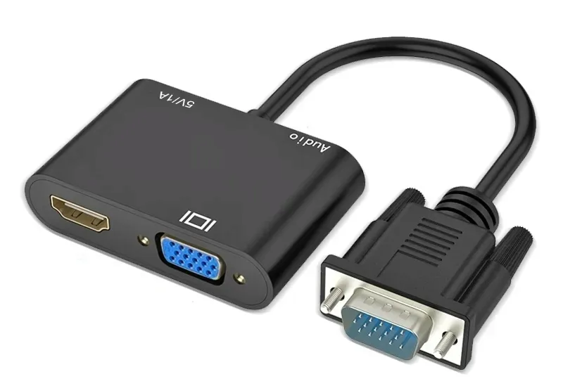 adapter-konwerter-vga-d-sub-do-hdmi-vga-audio-stan-nowy