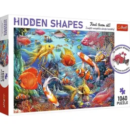 puzzle-1060-hidden-shapes-podwodne-zycie-trefl