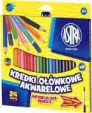 kredki-olowkowe-akwarelowe-24-kolory-astra-stan-nowy