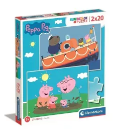 puzzle-2x20-super-kolor-peppa-pig