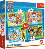 puzzle-4w1-psi-patrol-trefl-stan-nowy