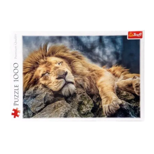 puzzle-1000-spiacy-lew-trefl-kod-producenta-10447