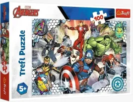 puzzle-100-slawni-avengers-disney-marvel-trefl