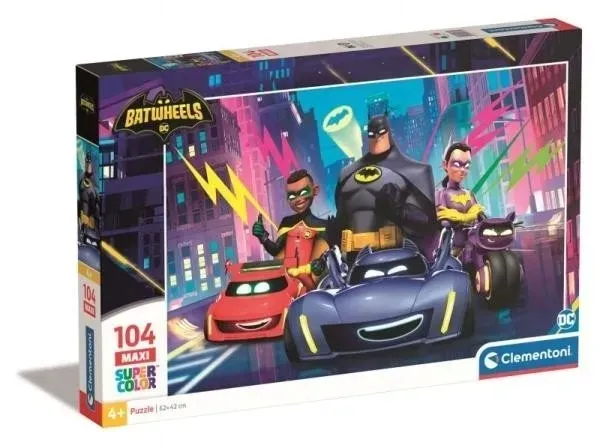puzzle-104-maxi-super-kolor-batwheels-kod-producenta-25761