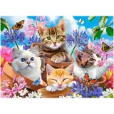 puzzle-120-kittens-with-flowers-castor-kolekcja-120