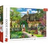 puzzle-2000-wiejska-chatka-trefl-stan-nowy