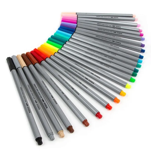 cienkopisy-24-kolory-kidea-rodzaj-flamastry