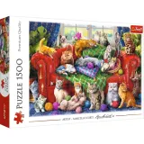 puzzle-1500-kociaki-na-sofie-trefl-stan-nowy