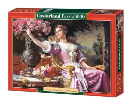 puzzle-3000-dama-w-rozowej-sukni-castor