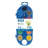 farby-akwarelowe-30mm-12-kolorow-milan-stan-nowy