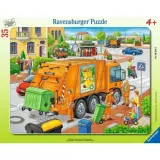 puzzle-w-ramce-35-smieciarka-stan-nowy