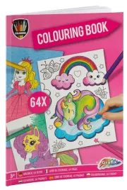 kolorowanka-a4-64-ilustracje-grafix-ksiezniczki