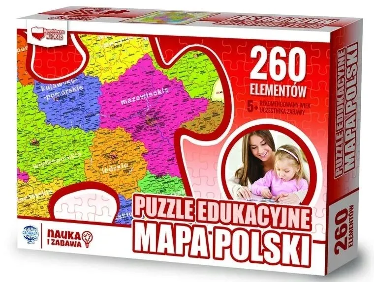 puzzle-260-edukacyjne-mapa-polski