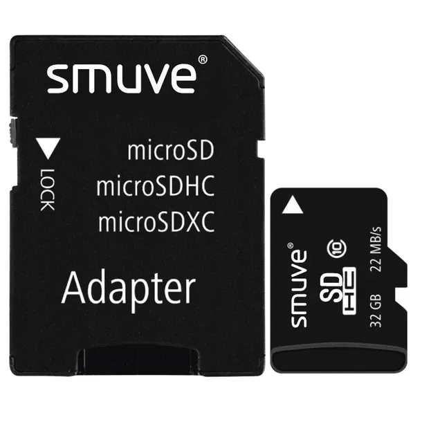 Karta pamięci Micro SD Class 10 32GB Adapter SD SMUVE