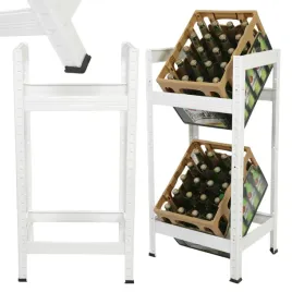 regal-metalowy-na-skrzynki-90x45x35cm-stojak-stalowy-solidny-polski-produkt