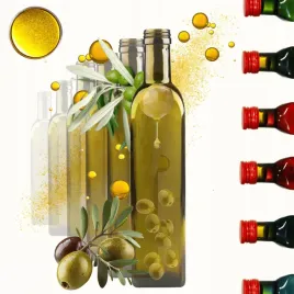 butelki-500ml-maraski-kwadratowe-zielone-na-olej-oliwe-fi31-100szt-nakretki
