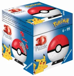 puzzle-3d-54-kula-pokemon-czerwona