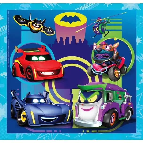 puzzle-3x48-super-kolor-batwheels-marka-clementoni