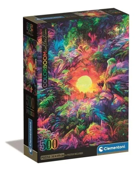 puzzle-500-compact-psychedelic-jungle-sunrise-kolekcja-hq
