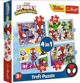 puzzle-4w1-ekipa-spidey-a-trefl