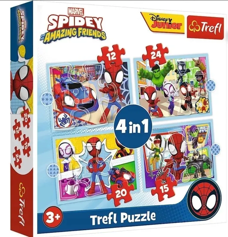 puzzle-4w1-ekipa-spidey-a-trefl