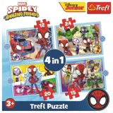 puzzle-4w1-ekipa-spidey-a-trefl-kolekcja-spidey-i-super-kumple
