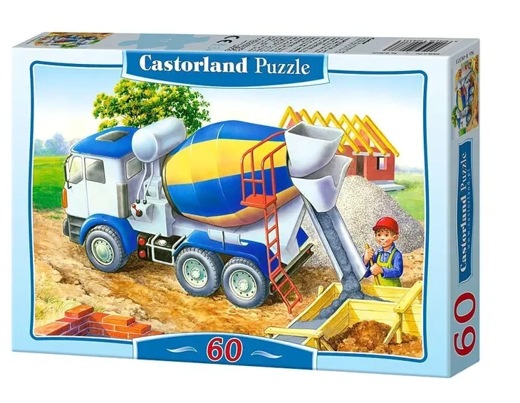 puzzle-60-betoniarka-castor-kolekcja-castorland