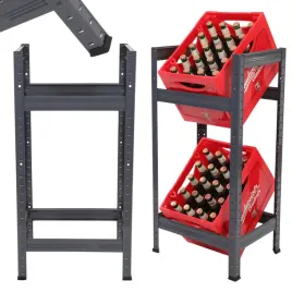 regal-metalowy-na-skrzynki-90x45x35cm-stojak-stalowy-solidny-polski-produkt