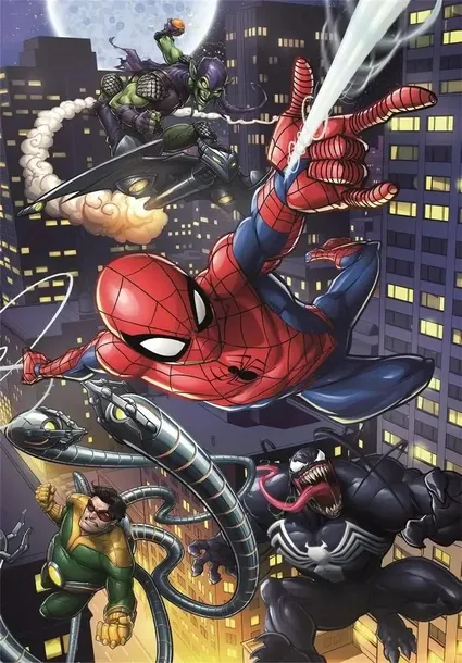 puzzle-180-super-kolor-marvel-spider-man-marka-clementoni