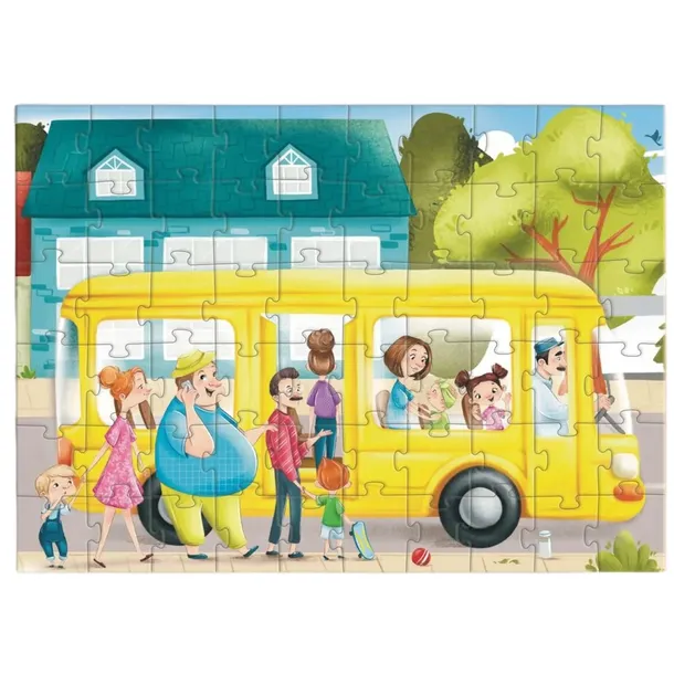 puzzle-60-bustle-near-the-bus-kolekcja-kolekcja