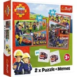 puzzle-2w1-memos-druzyna-strazaka-sama-trefl