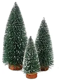 3-choinki-oproszone-sniegiem-na-pniu-dekoracje-15-20-30-cm-male-drzewka