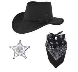 zestaw-kowboja-szeryfa-przebranie-kapelusz-gwiazda-bandana