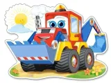 puzzle-12-maxi-wesola-koparka-castor-stan-nowy