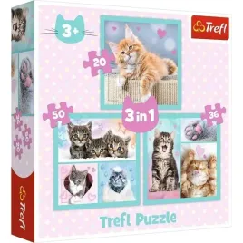 puzzle-3w1-slodkie-zwierzaki-trefl