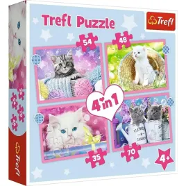 puzzle-4w1-zabawne-kotki-trefl