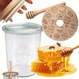 sloik-na-miod-sloik-do-miodu-z-nabierakiem-weck-160ml-dozownik-miodu-w4-eko