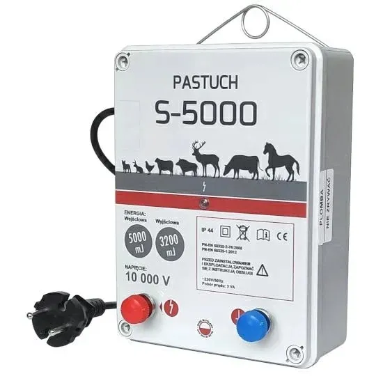 ELEKTRYZATOR SIECIOWY S-5000 PASTUCH , POMELAC