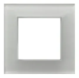 ramka-pojedyncza-prestige-4mm-aria-r-1ugc-31-00-biale-szklo-ospel