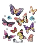 naklejki-3d-motyle-mix-stan-nowy