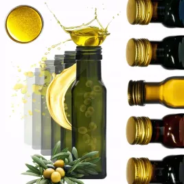 butelki-100-ml-maraski-kwadratowe-zielone-na-olej-oliwe-fi31-60szt-nakretki