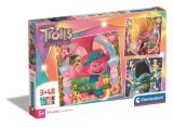 puzzle-3x48-super-kolor-trolls-3-stan-nowy